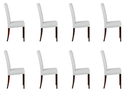 8x stoelen stoel bekleding design lounge club zitbank stoel nieuw